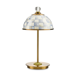 STERLING CHECK LED Rechargeable Dome Table Lamp