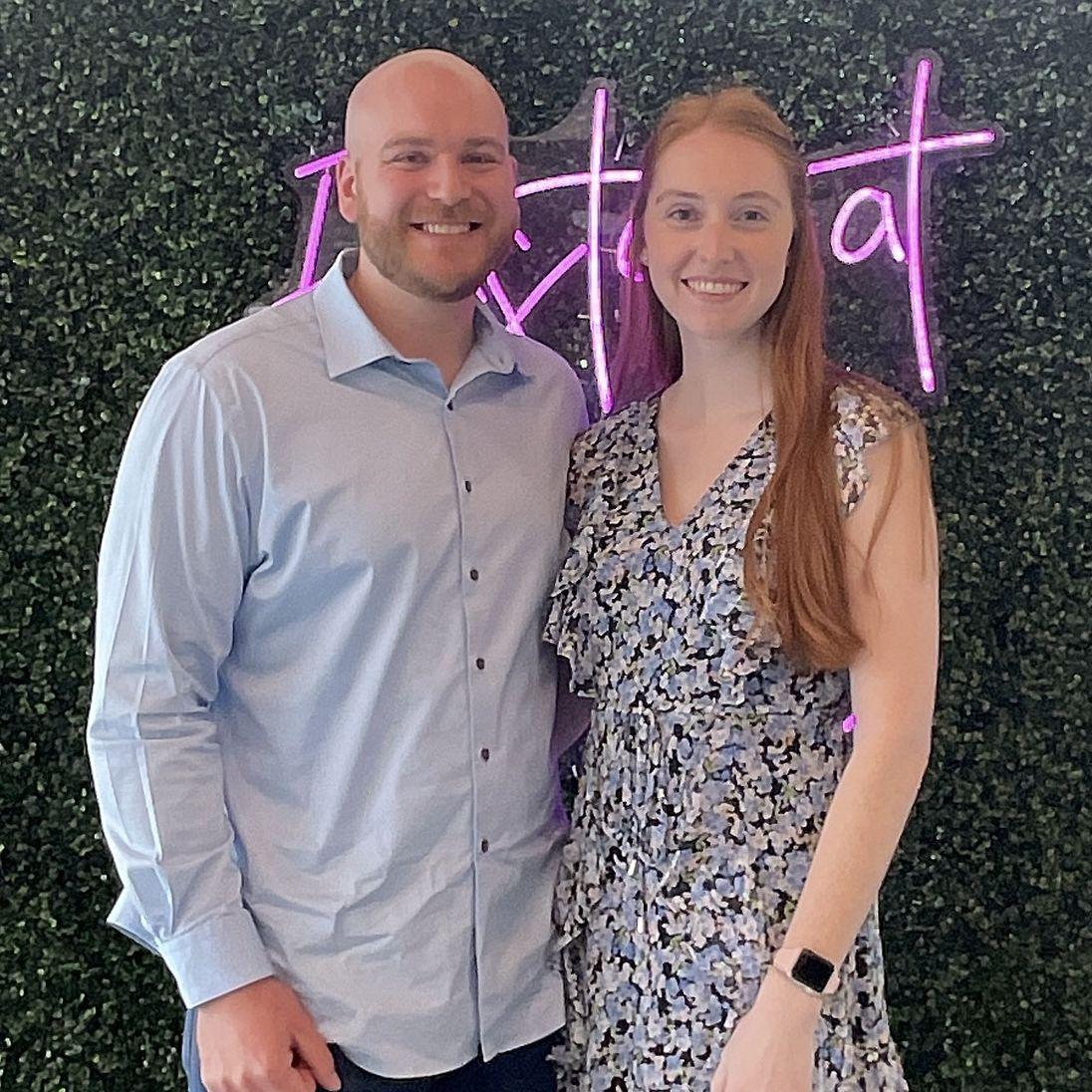First photo together! Easter 2025.