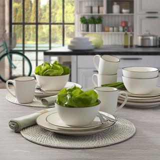 Juliana 16-Piece Dinnerware Set, Service for 4