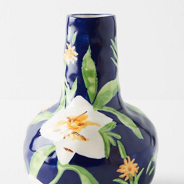 Leah Goren Marcella Vase - Blue