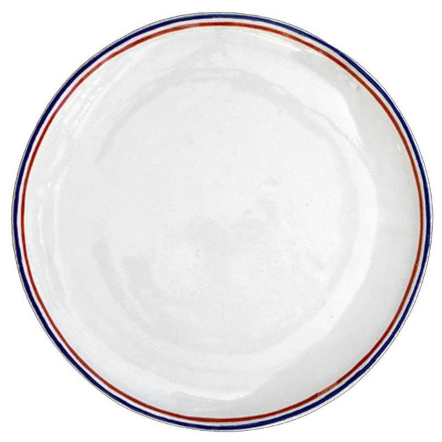 Tricolore Dinner Plate