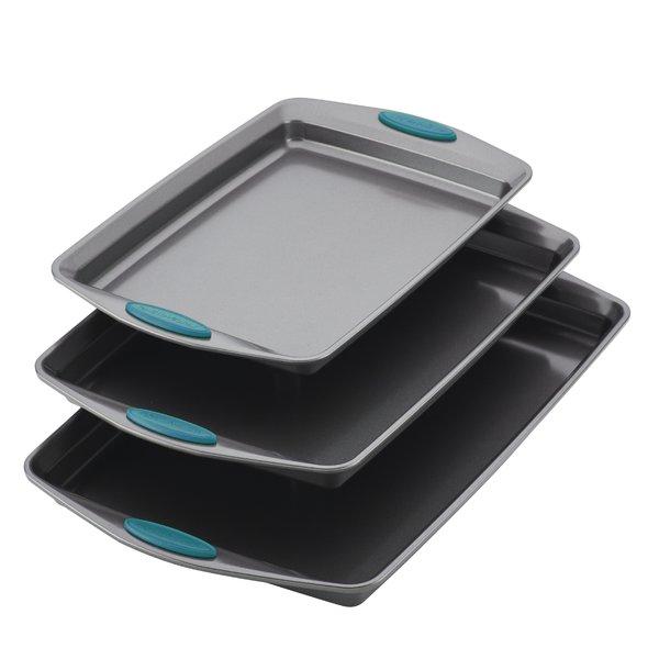 3 Pieces Non-Stick Cookie Pan Bakeware set