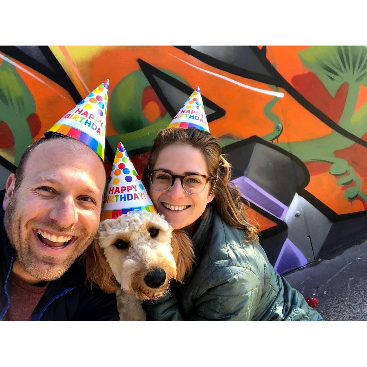 Celebrating our first child's 1st birthday!