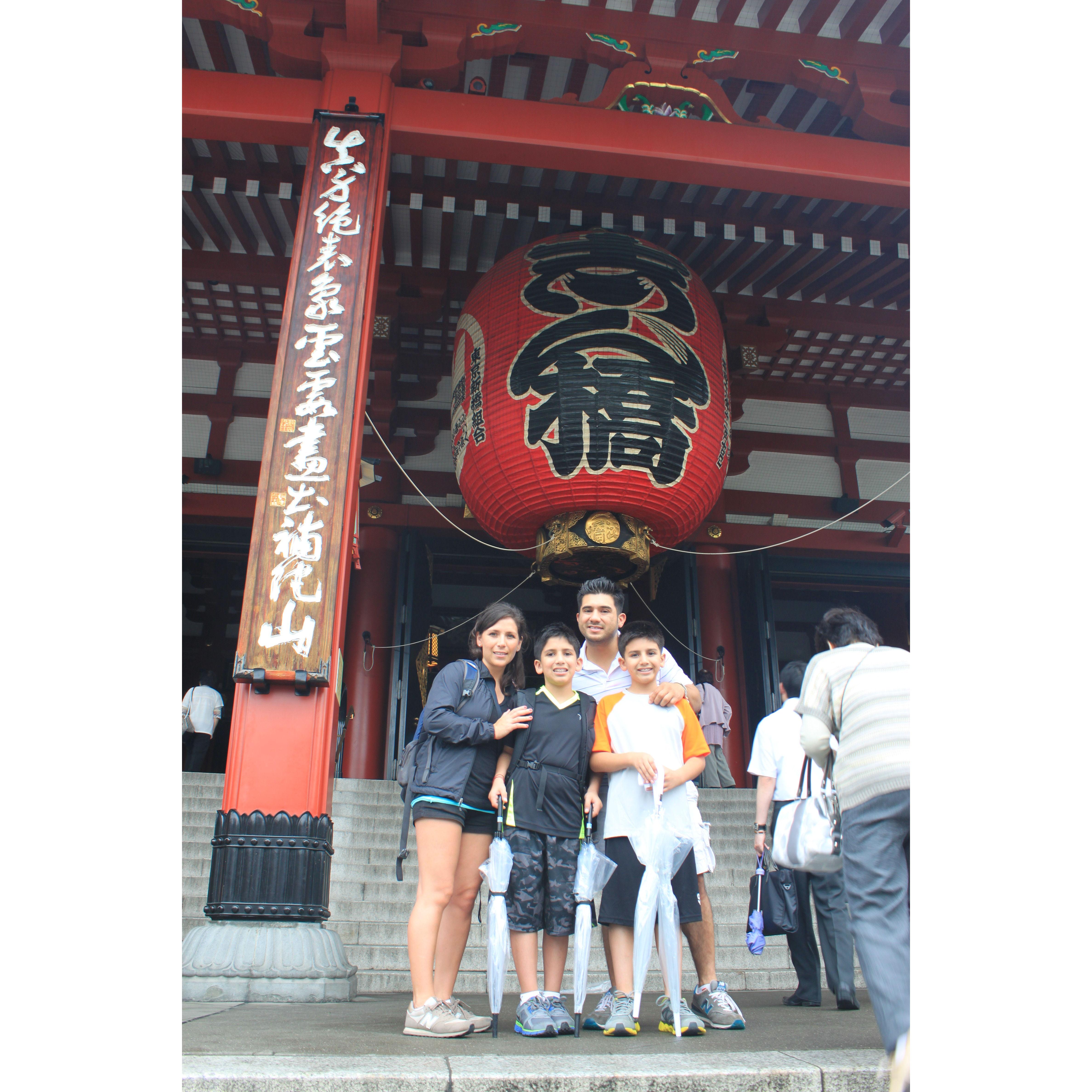 First trip to Tokyo, Japan