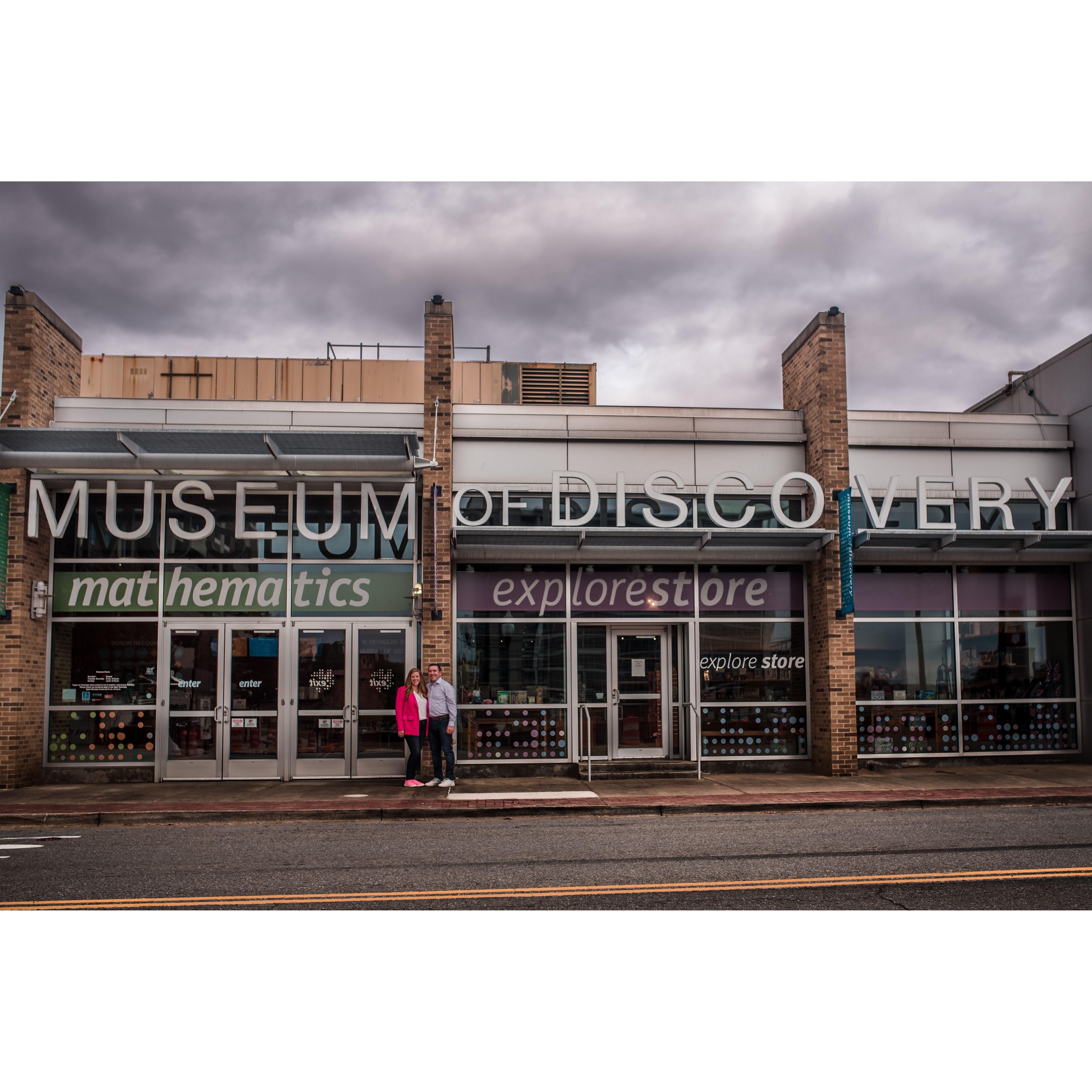 We are excited to celebrate with everyone at Little Rock's Museum of Discovery.