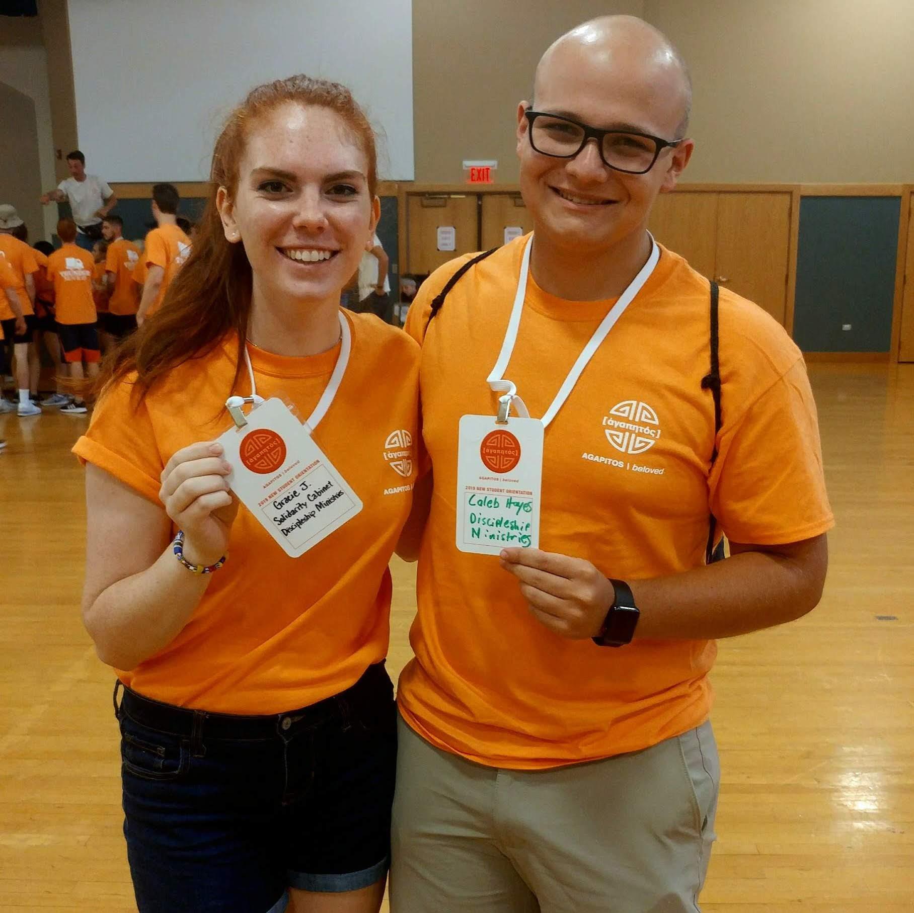 helping with Thunder Move-In (aka moving in all the freshman; August 2019)