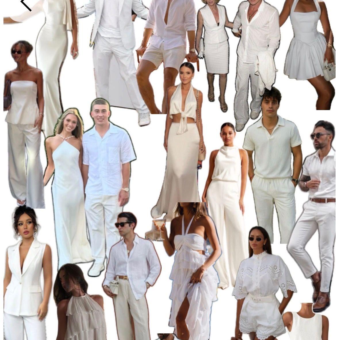 All white party ideas