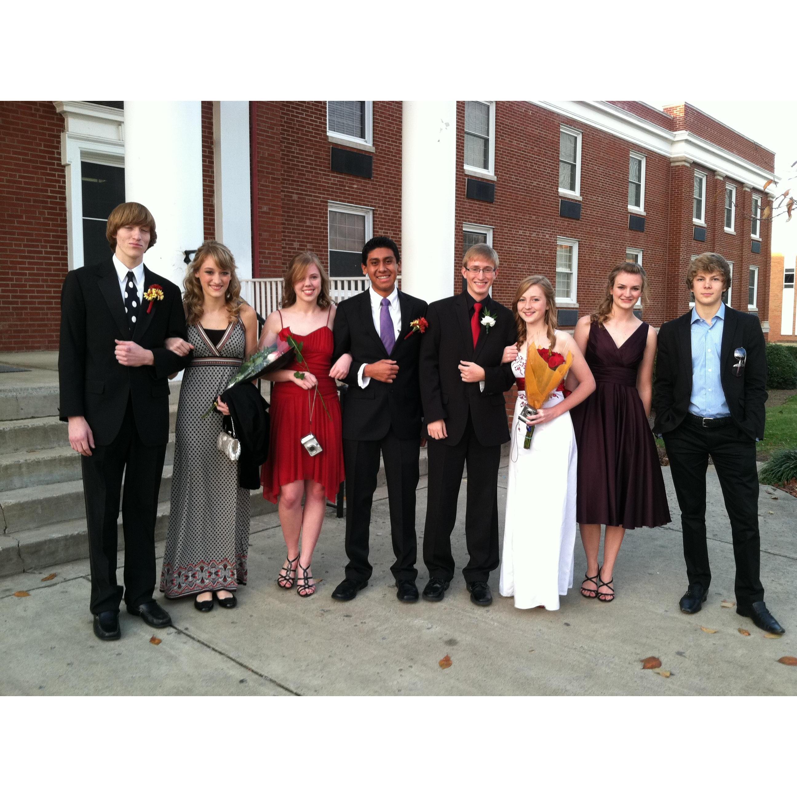 First banquet as each other's date!