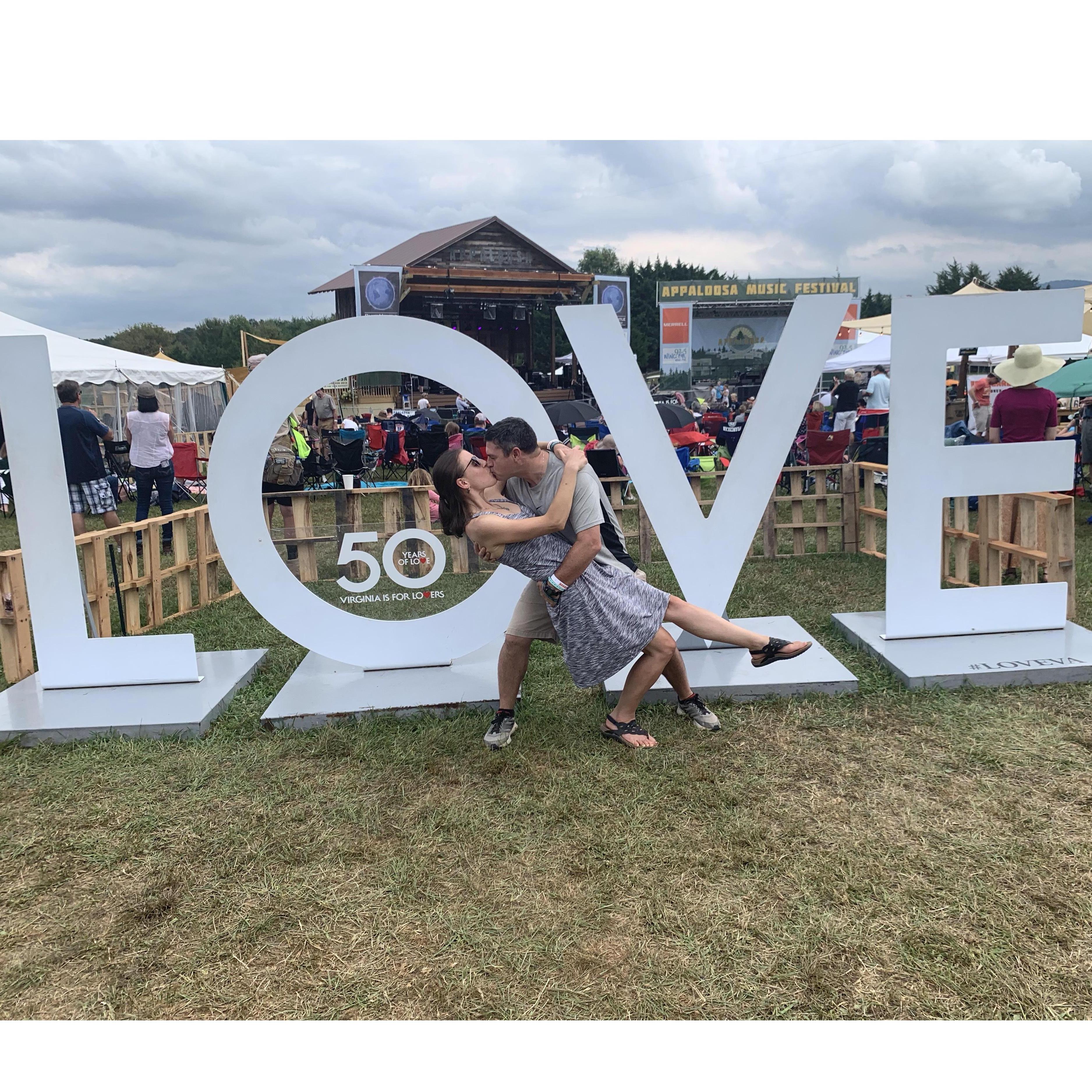 At Appaloosa, a music festival in Northern Virginia that we think will become an annual tradition!