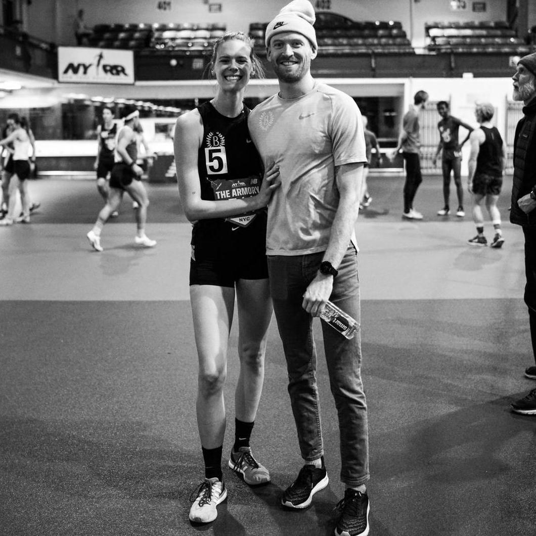 Races at The Armory with Brooklyn Track Club