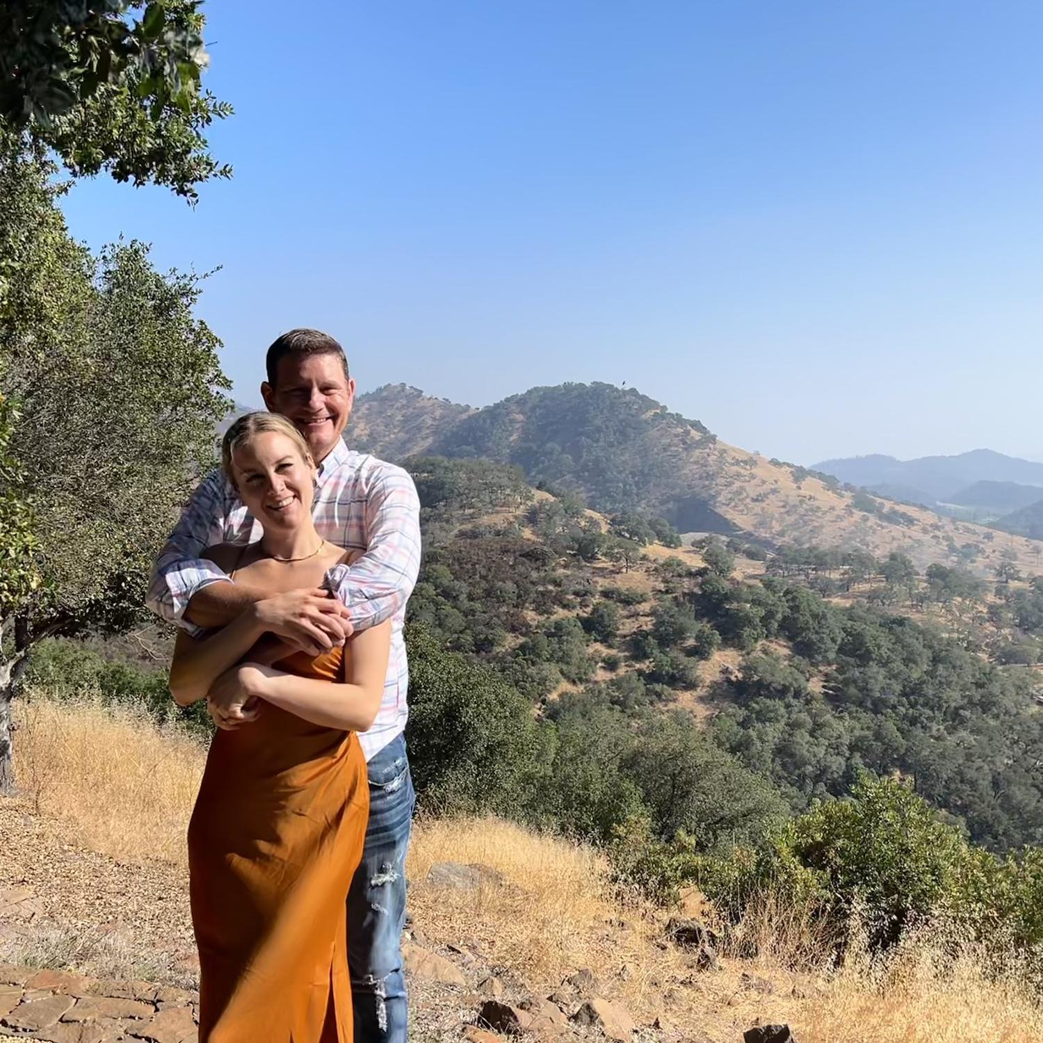 Where we got engaged!