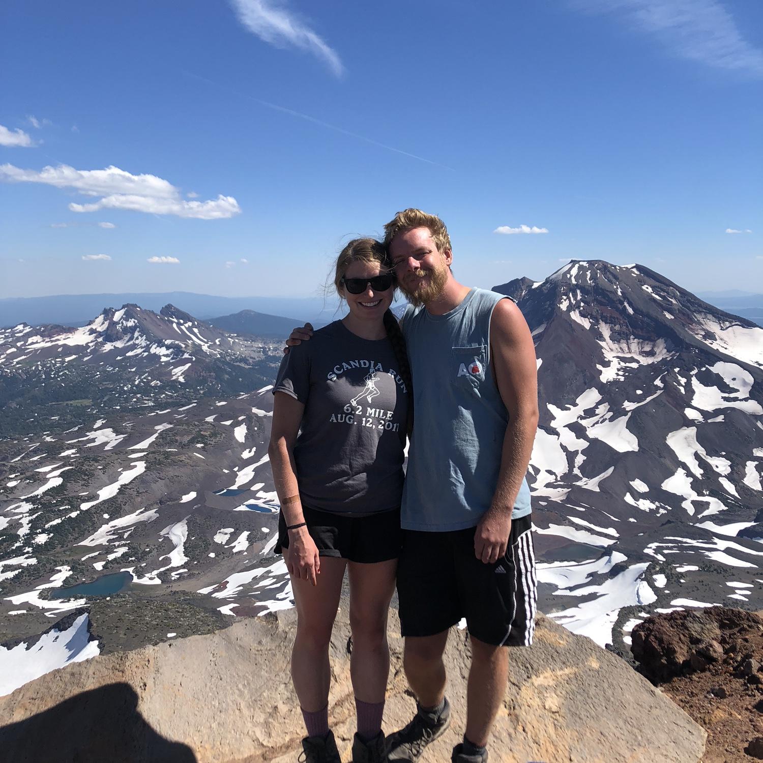 Our second summit of Middle Sister!