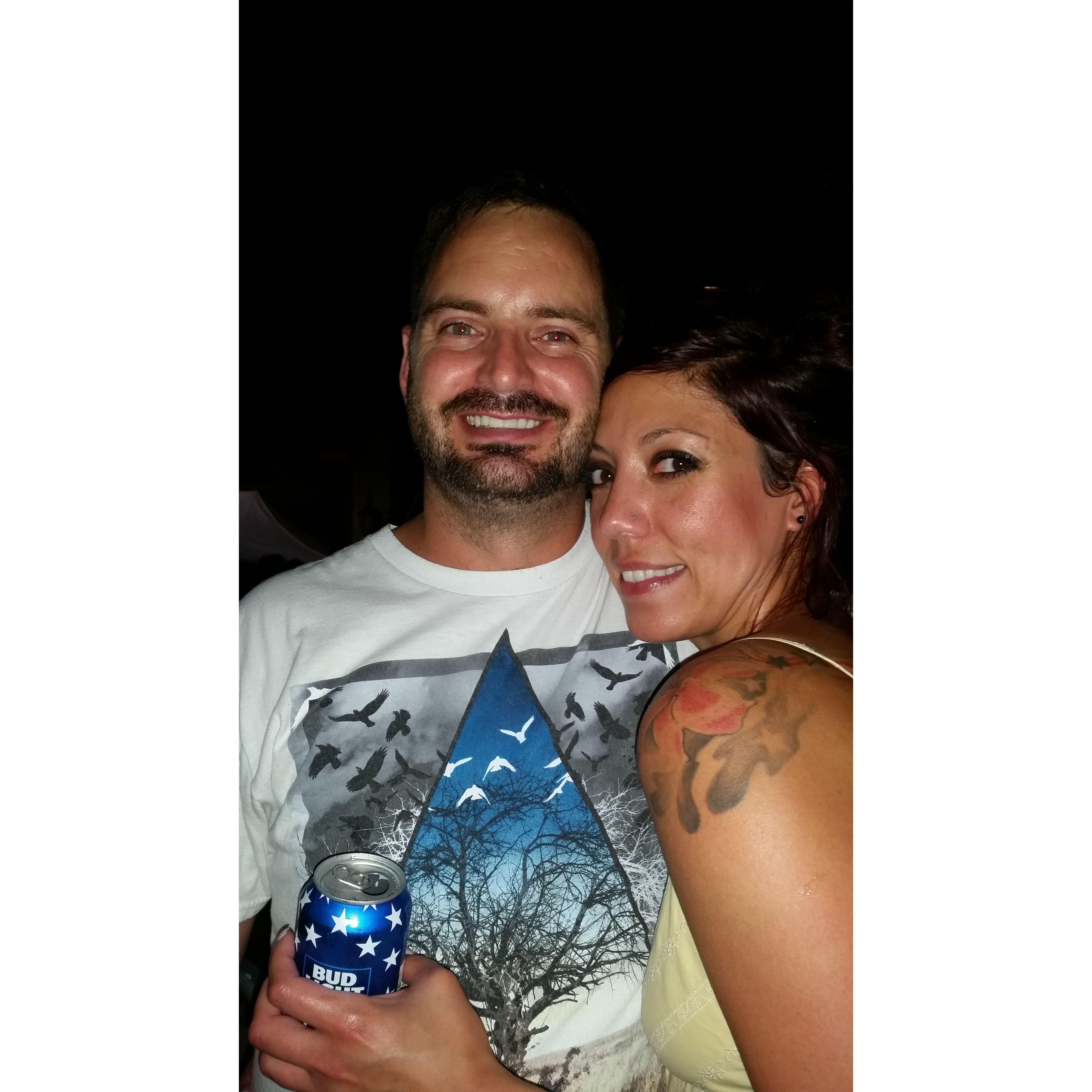 2015, just a few months in. Partying at C-bar (RIP). Barely a wrinkle.