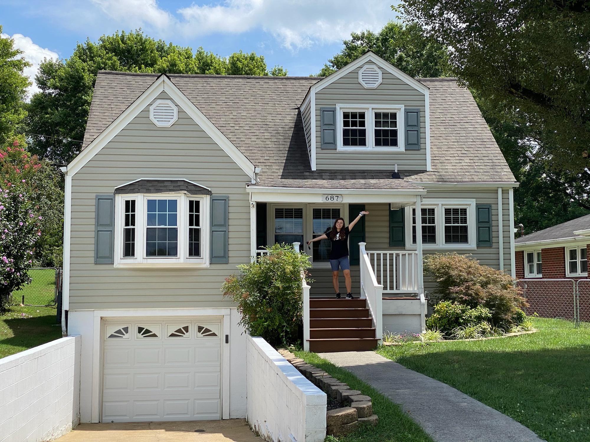 July 31st, 2020: Sarah purchases her home! -Kingsport, TN