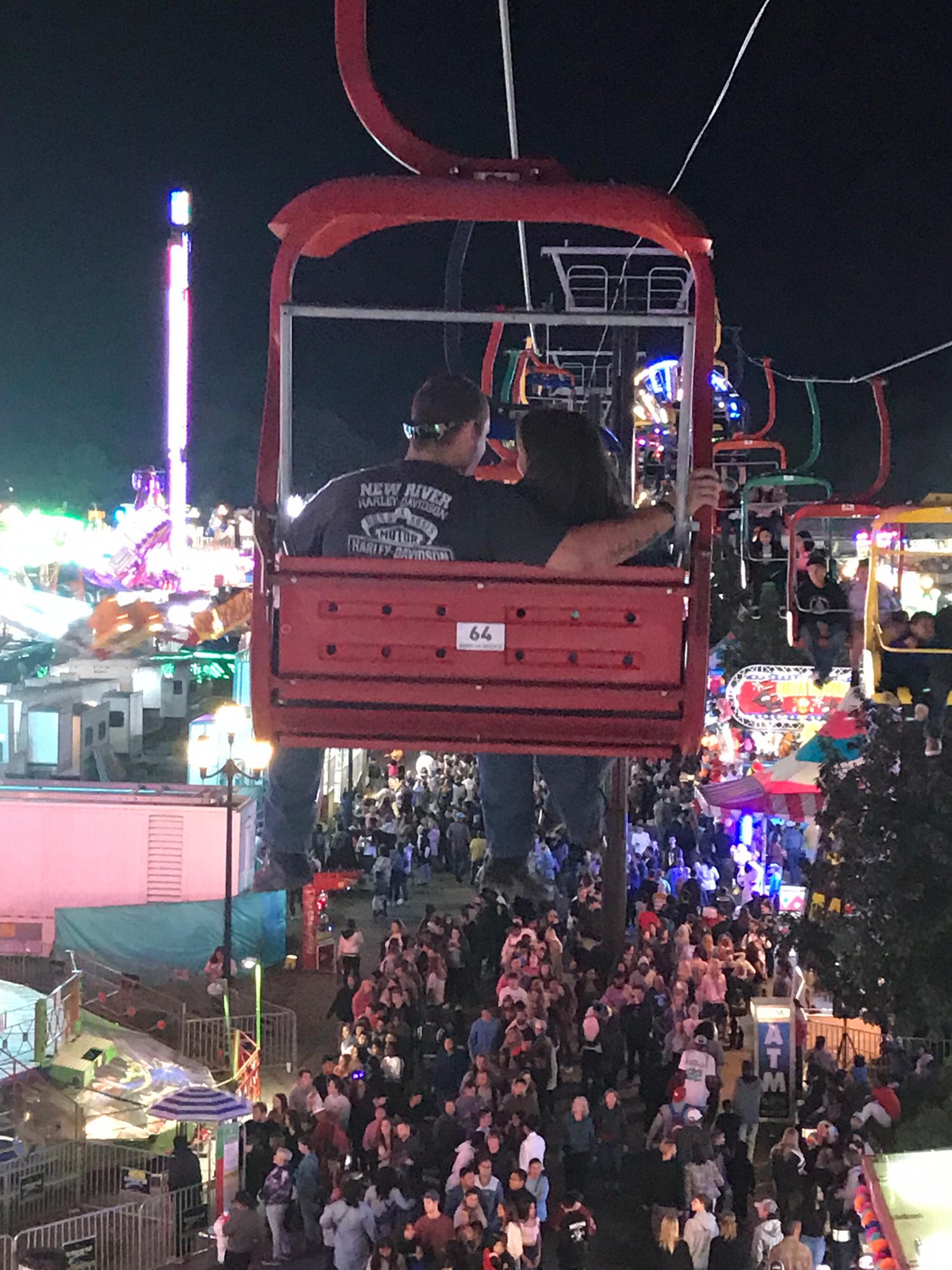 Looks can be deceiving! The company was wonderful BUT we actually did not enjoy that ski lift ride at all