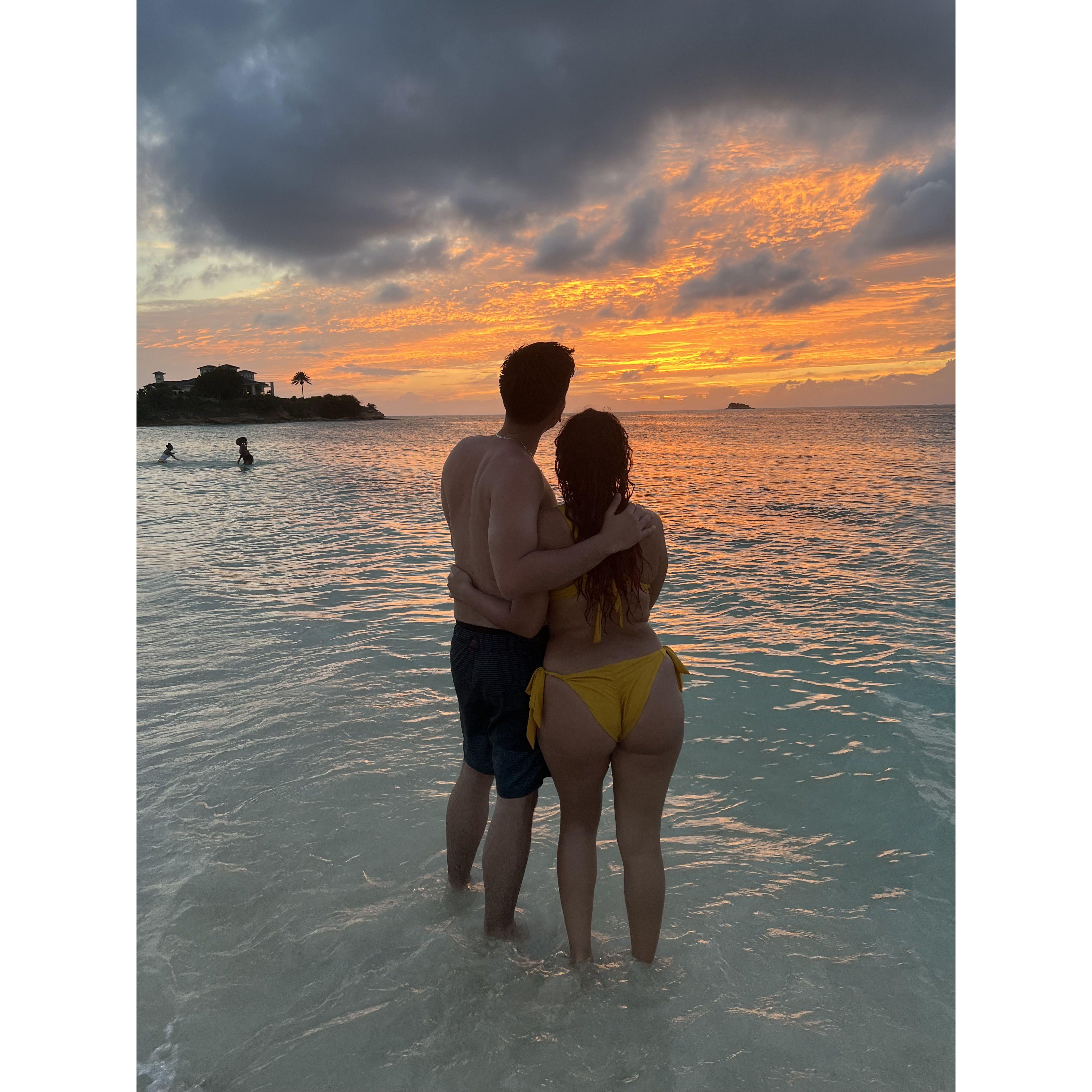 Catching sunsets with you!