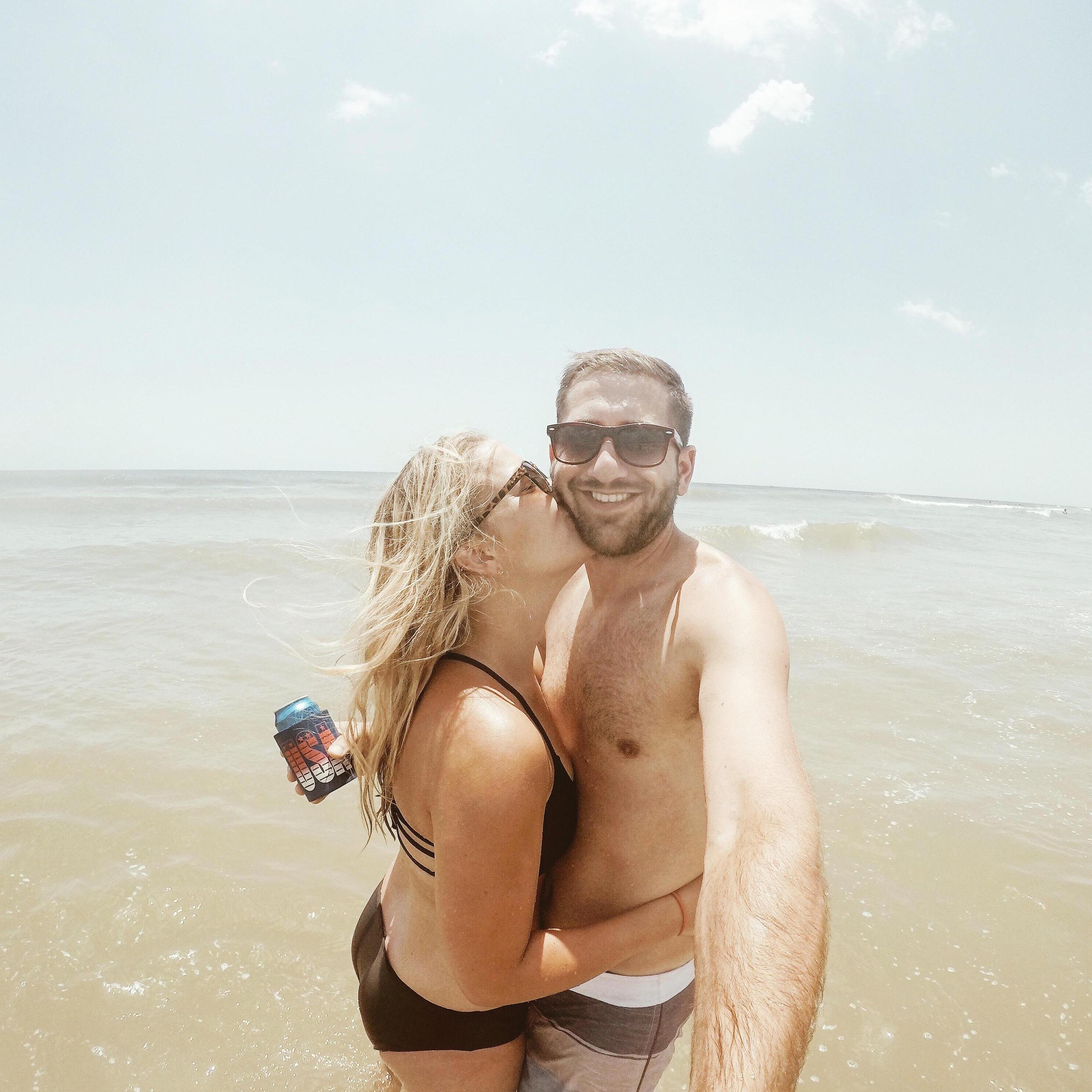 We love traveling together and one our favorite trips was spending an entire week at Virignia beach with Stosh's family!