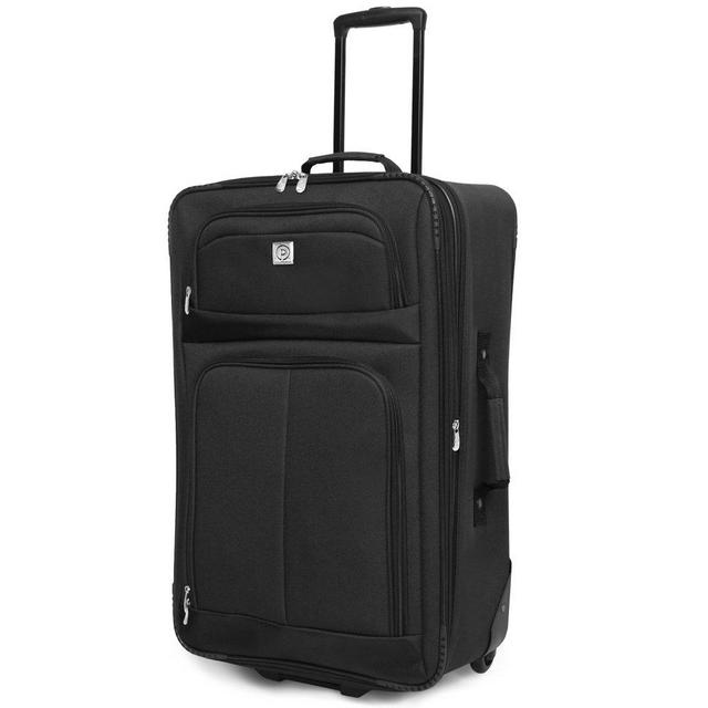 Protege 25" Regency Checked 2-Wheel Upright Luggage (Walmart Exclusive)
