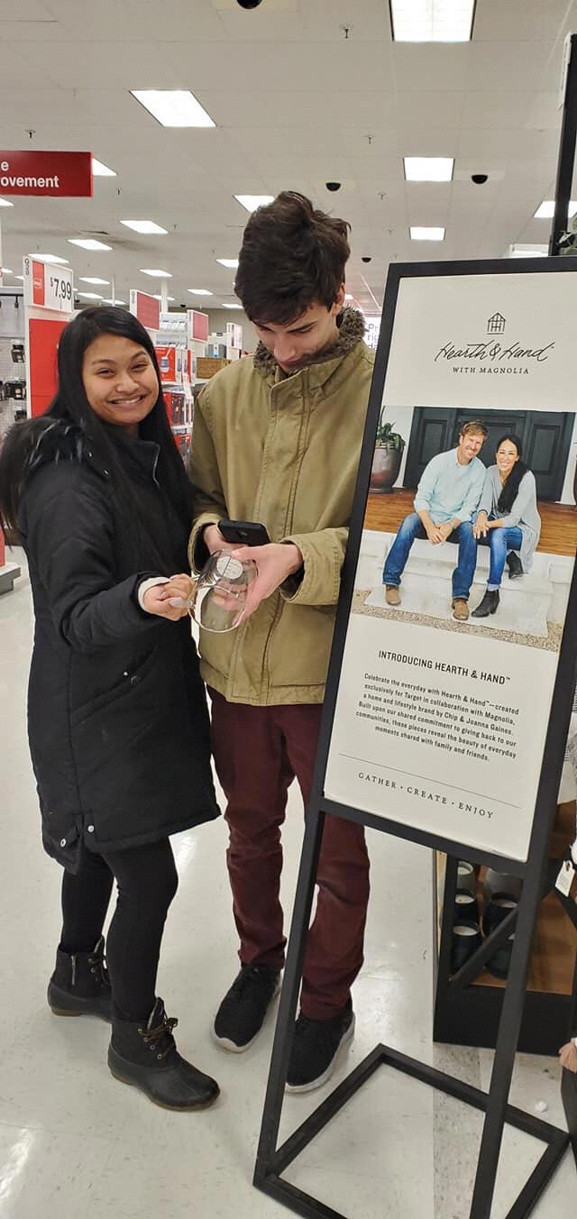 The day we did our registry!
