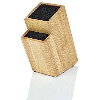 Kapoosh Batonnet Knife Block, Light Oak Woodgrain
