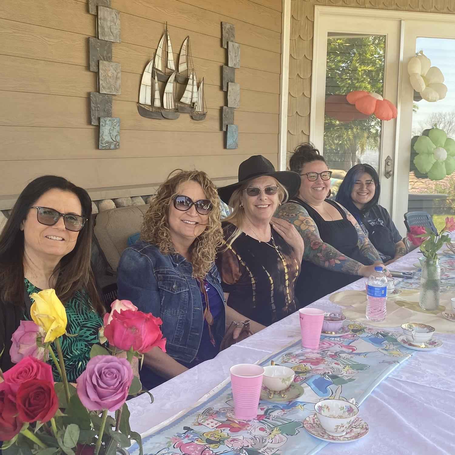 Some Ladies that I love -Tea with the bride to be!-