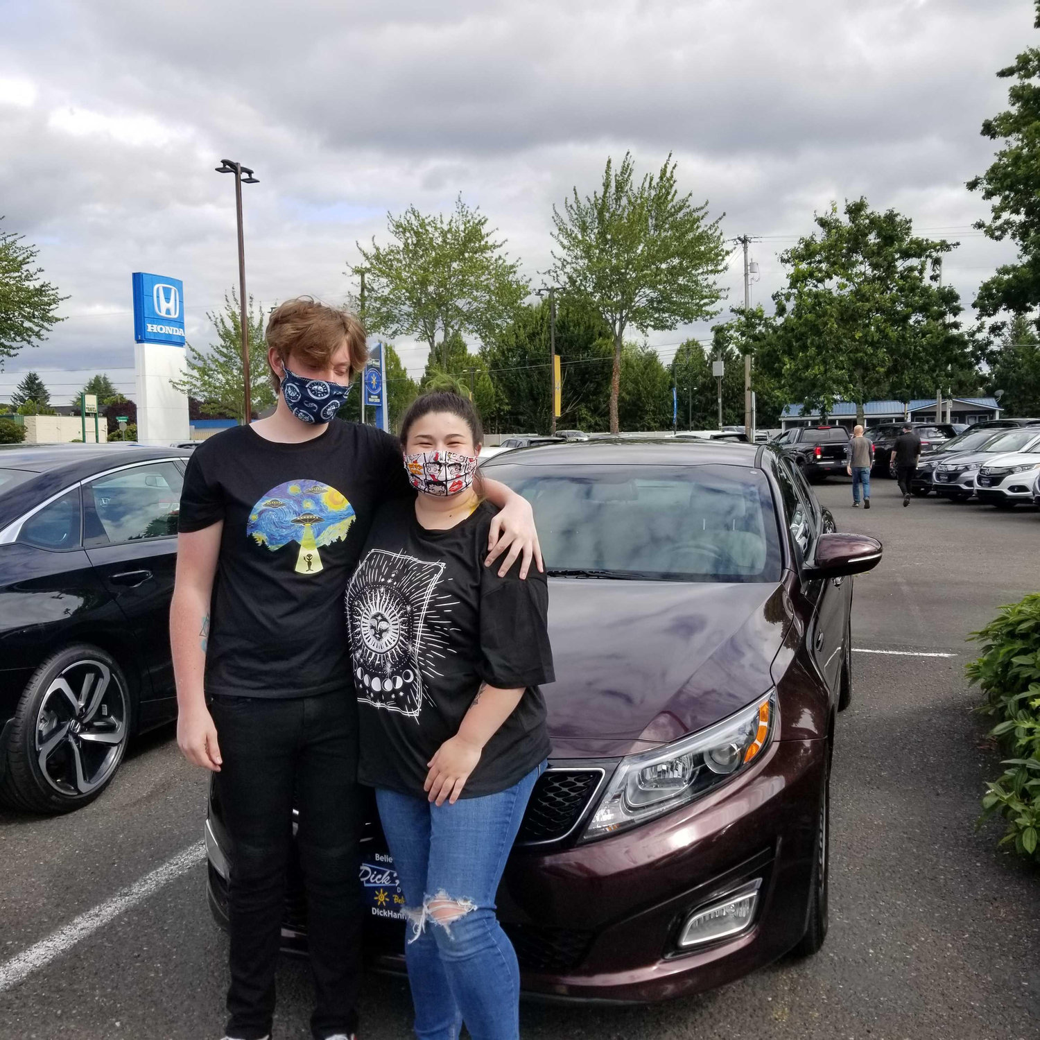 We bought our first car -2020