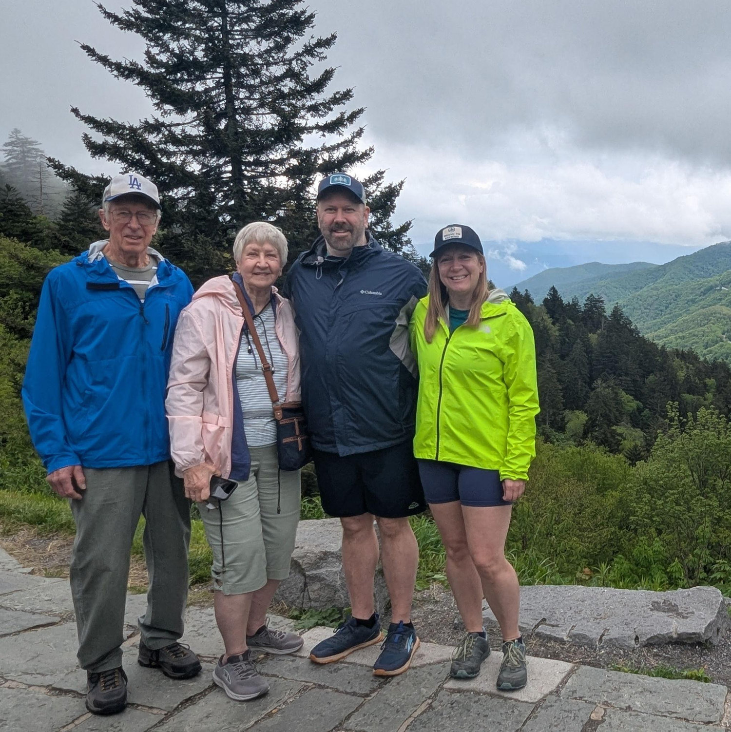 Celebrating Mom & Dad's 50th wedding anniversary in the Smokies!