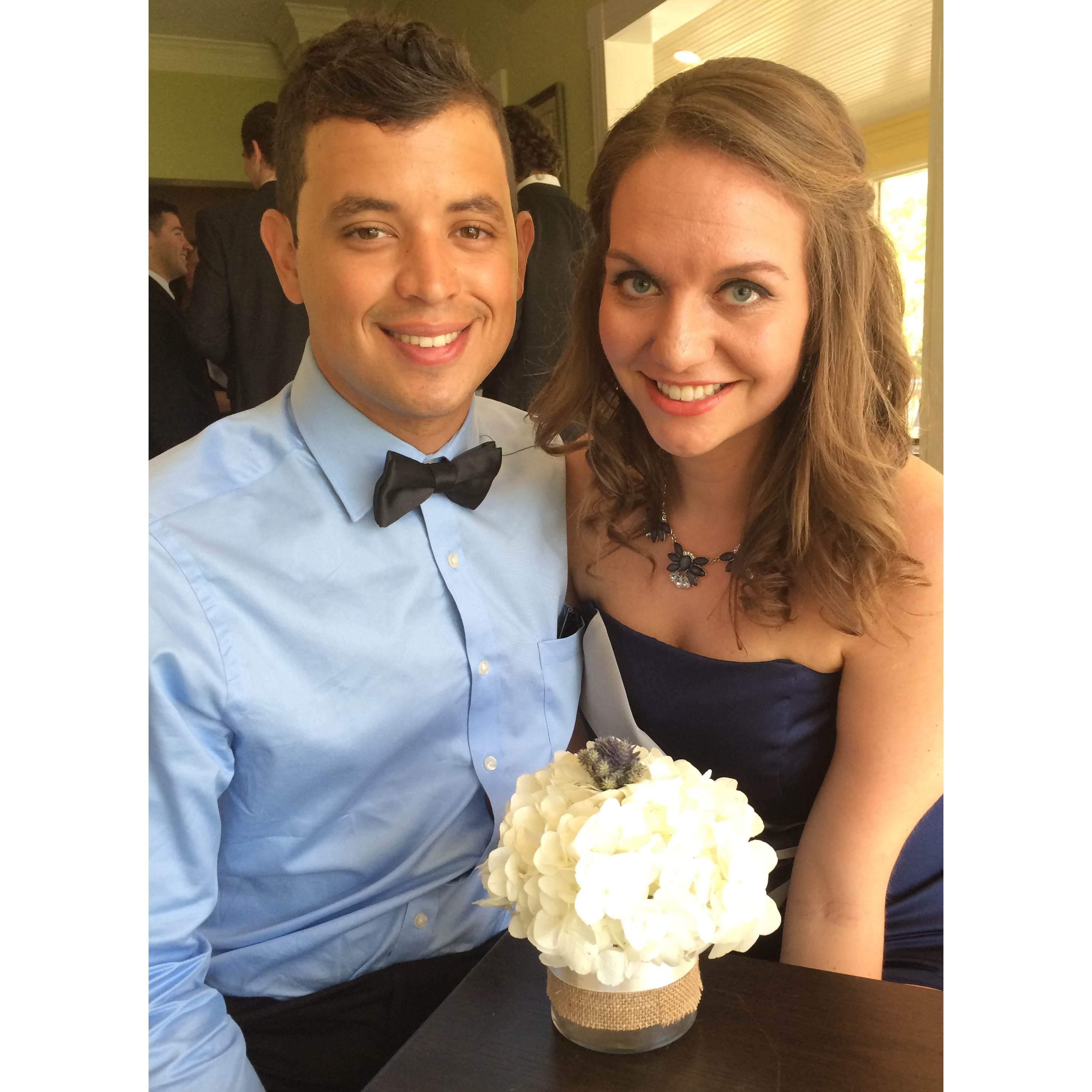 May 2015- Our first wedding celebrating our friends The Collins!!