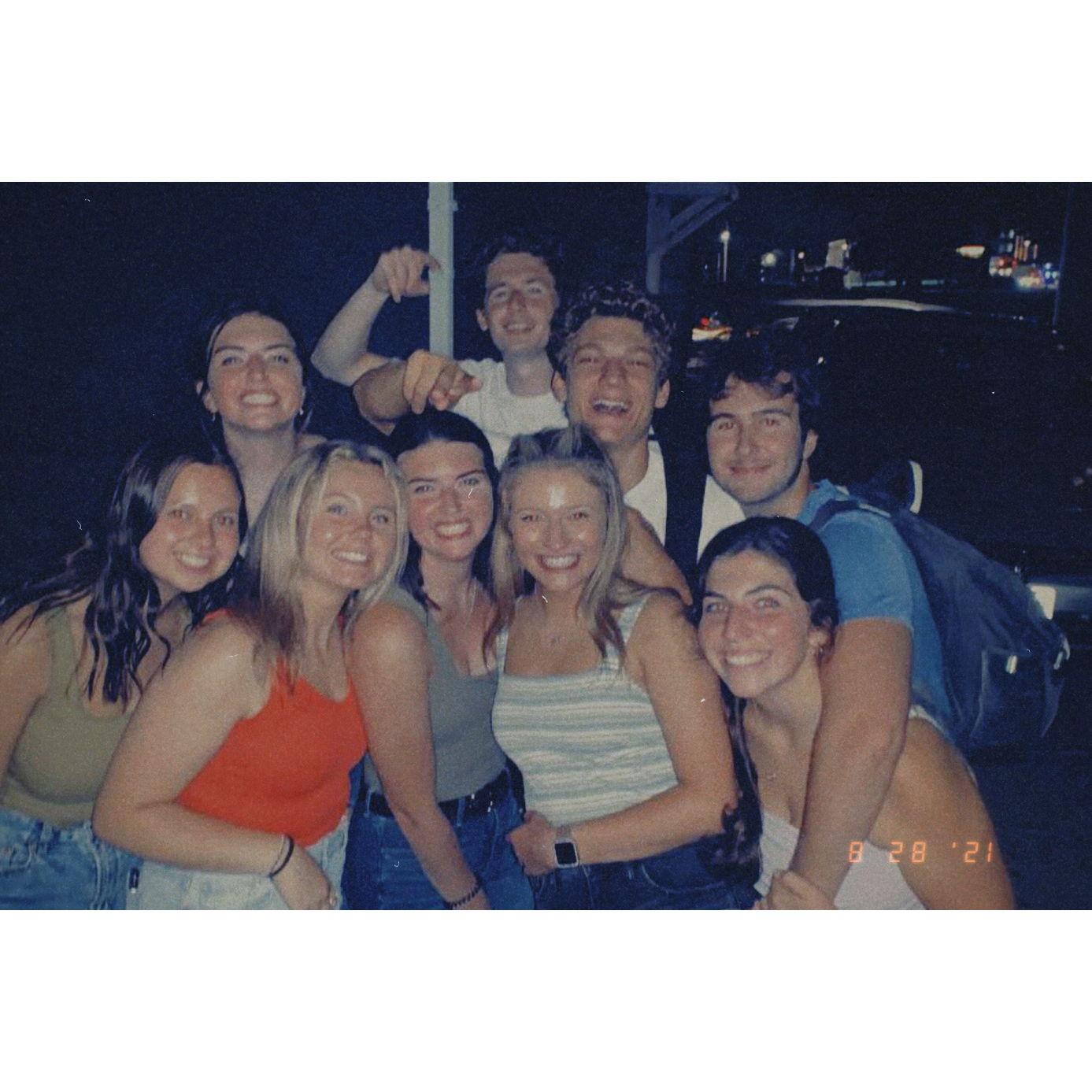 A night out in Akron. August 2021 before we started dating.