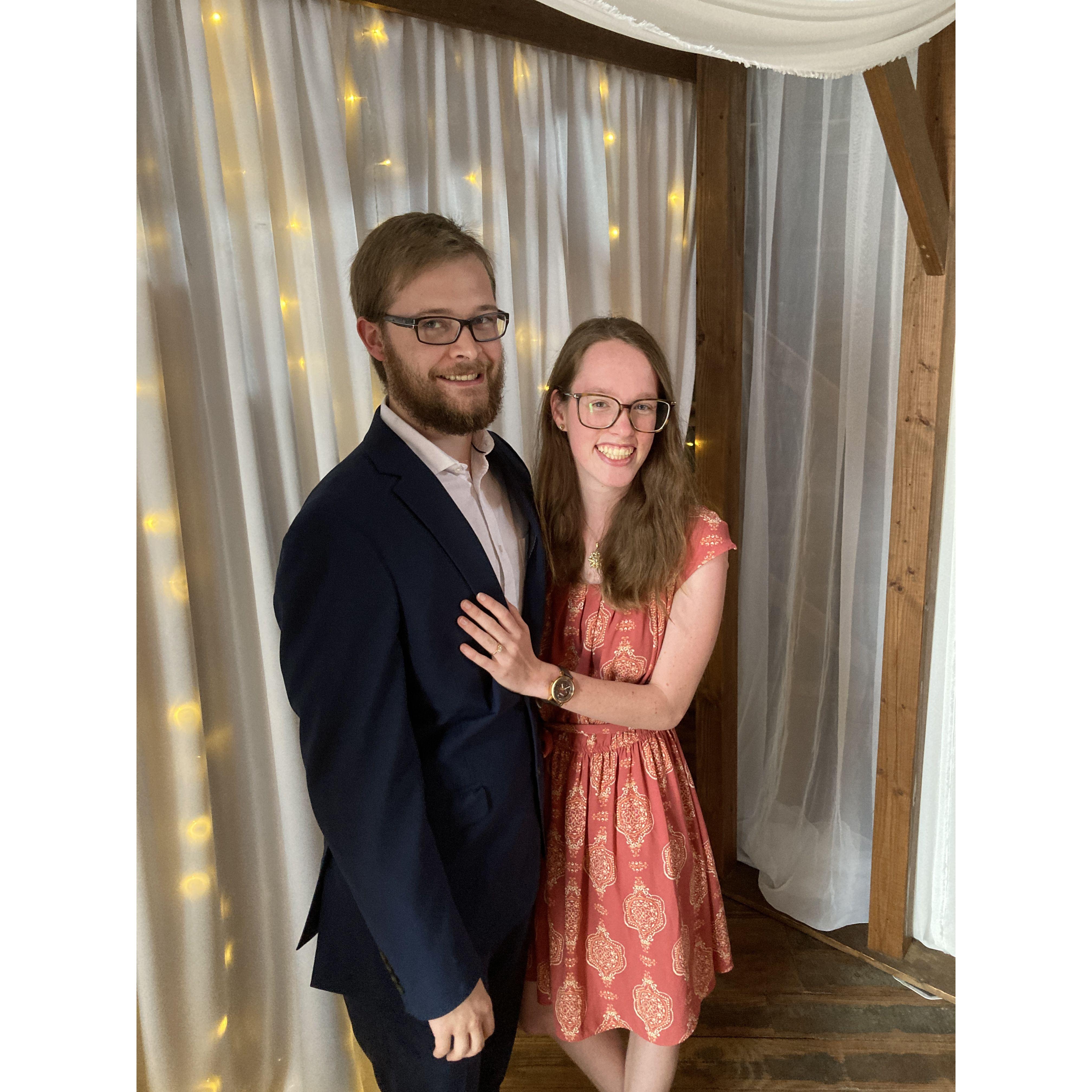Sept 2022: At the wedding of some mutual friends