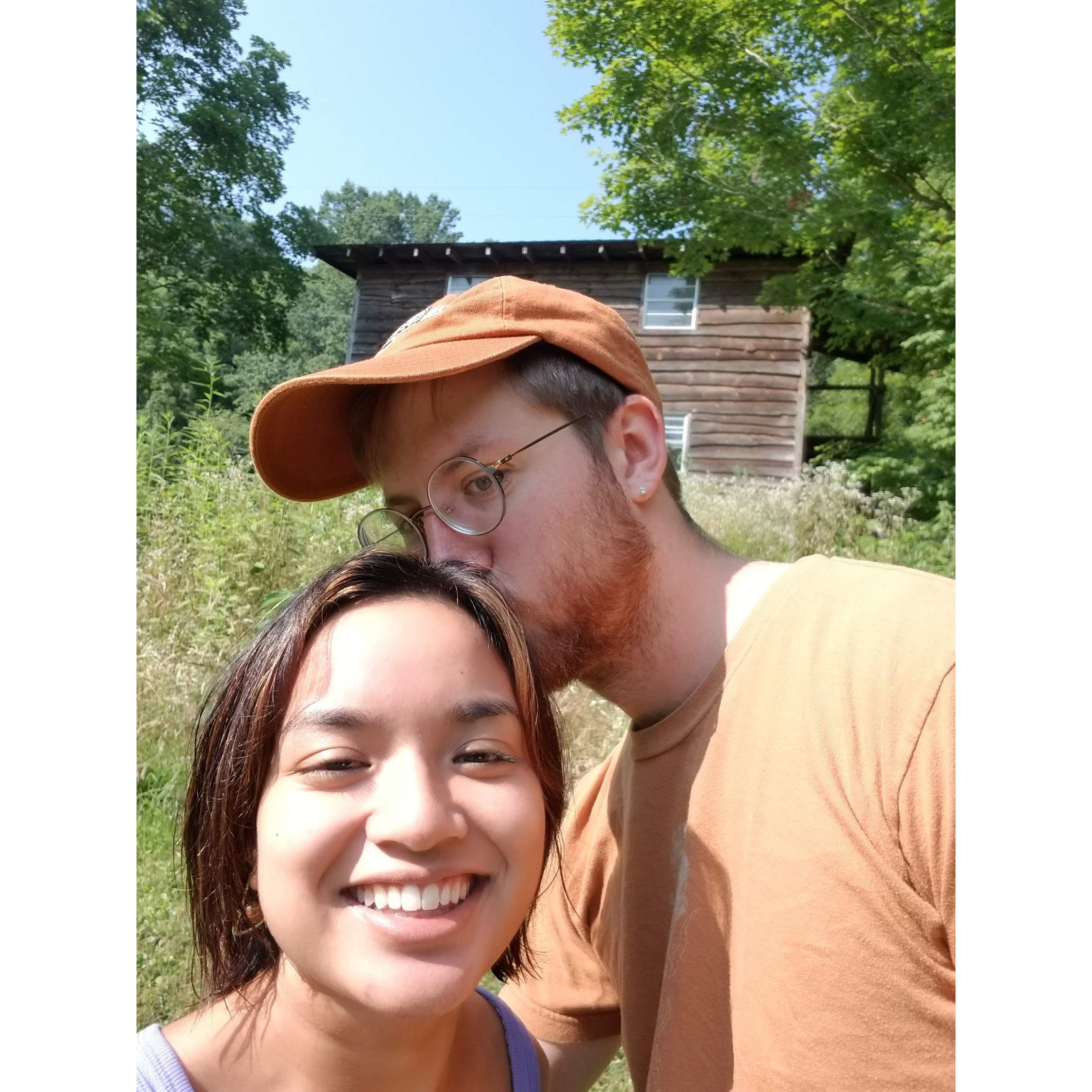 Our first road trip to Western NC together