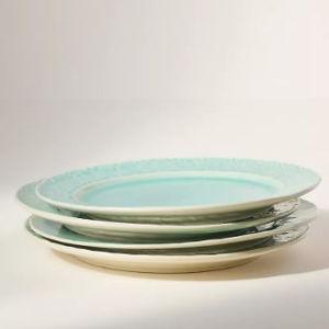 Old Havana Dinner Plates, Set of 4, mint