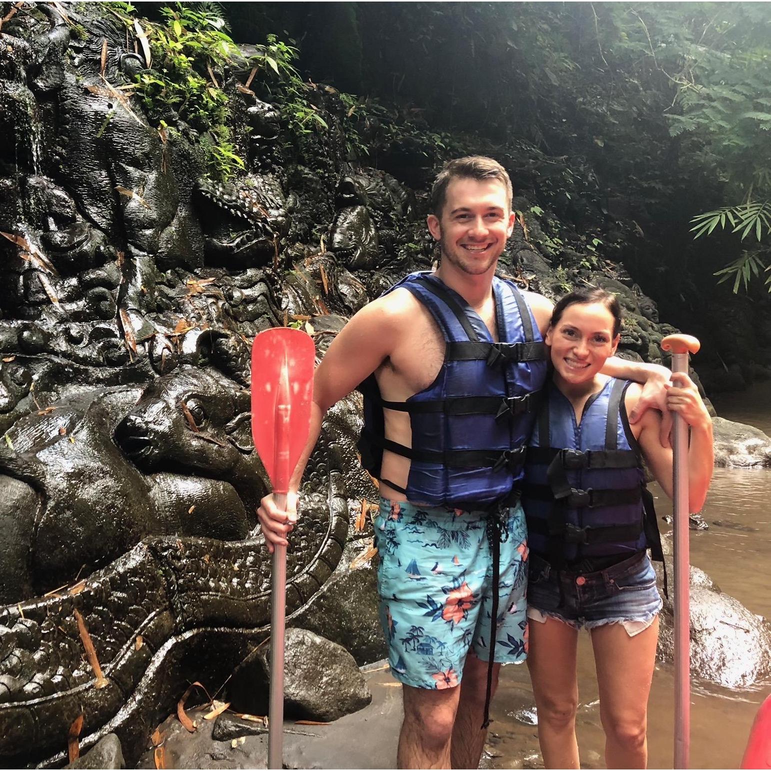 White Water Rafting in Bali!