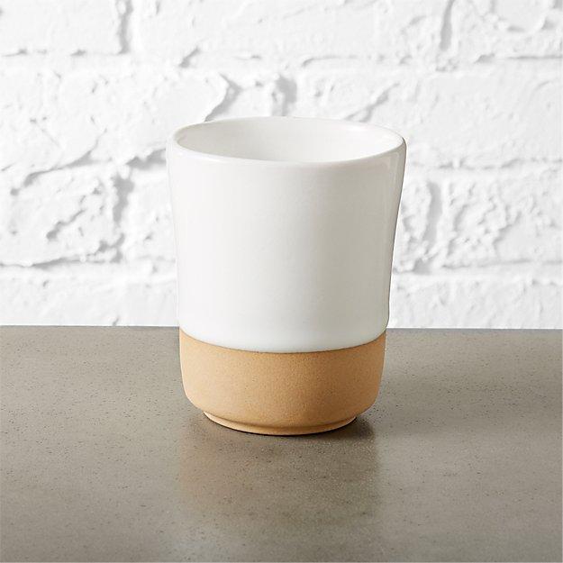 SAIC yunomi white teacup