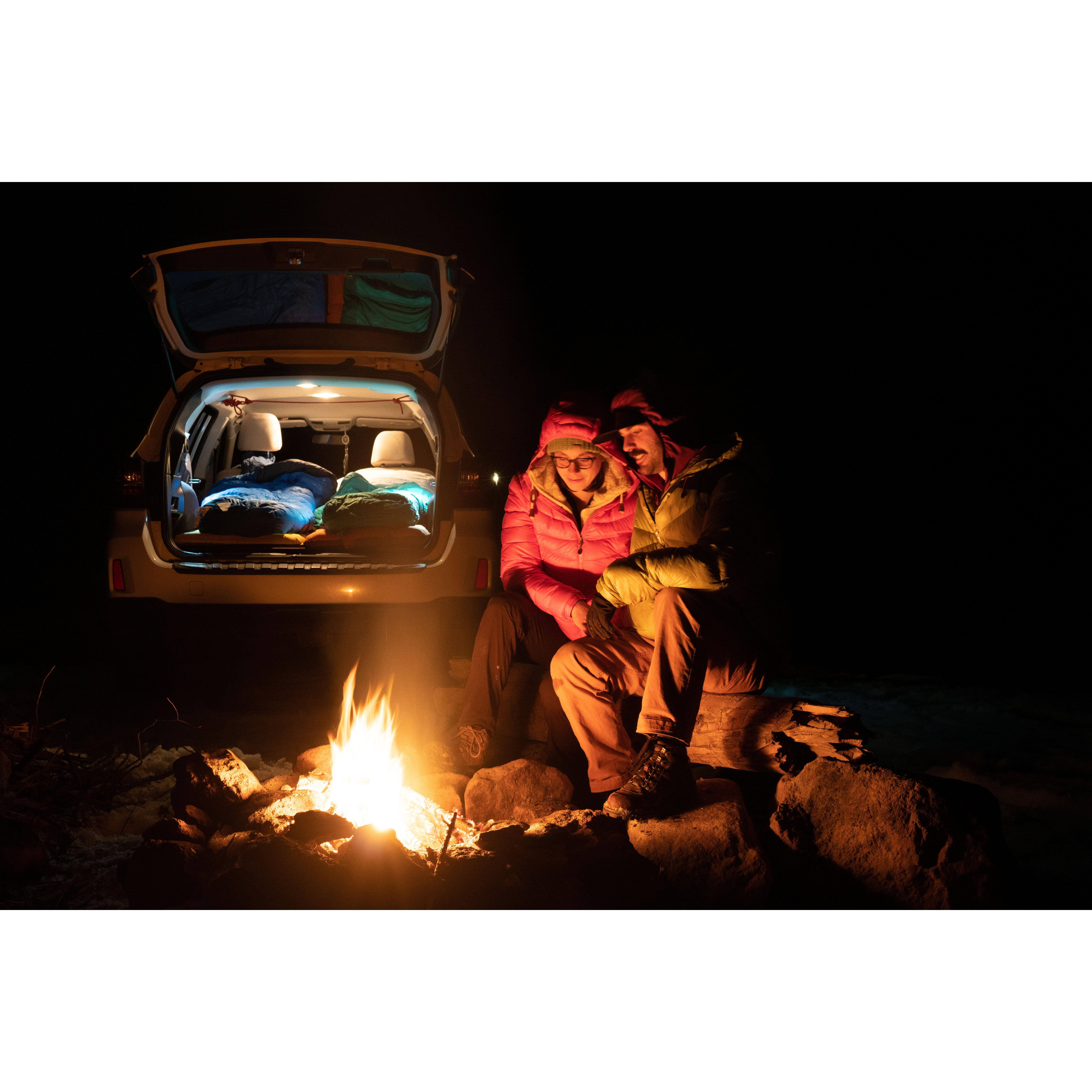 camping at the base of Mt Shasta
