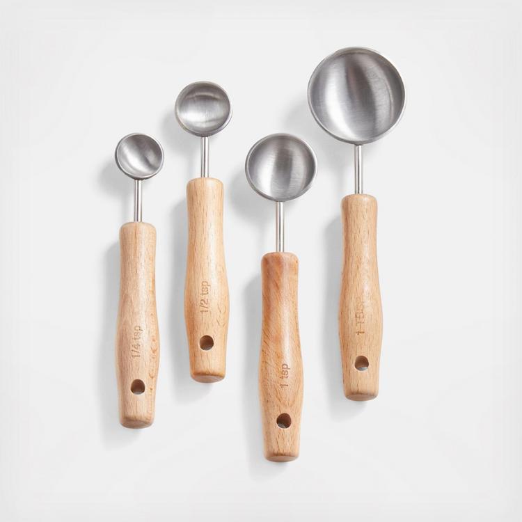 Chef Craft 8pc Plastic Measuring Cups & Spoons Set - 1/4 tsp, 1/2 tsp, 1  tsp, 1 tbsp, 1/4 cup, 1/3 cup, 1/2 cup and 1 cup Sizes