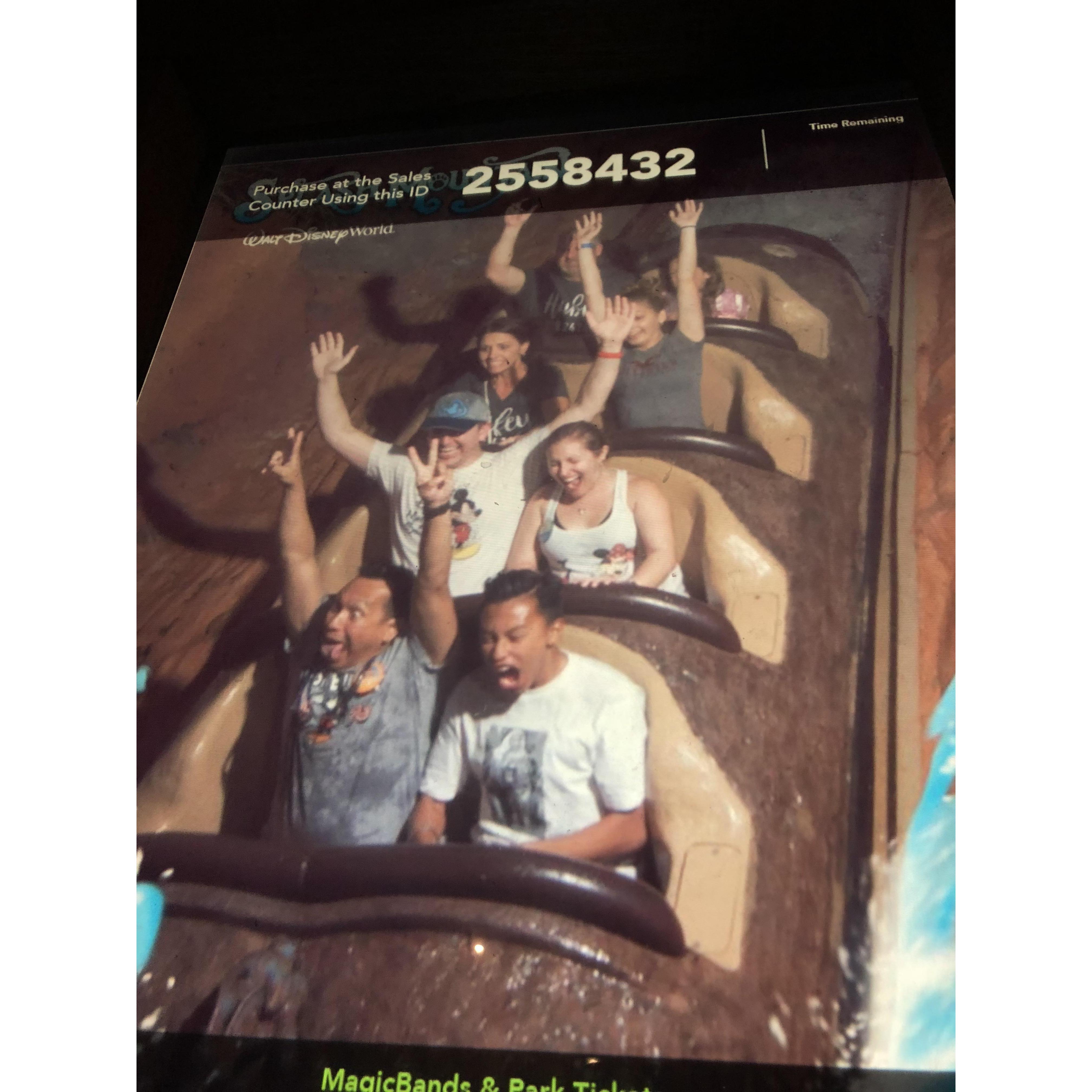 Splash Mountain
We got soaked before the drop (at 9:00pm!)