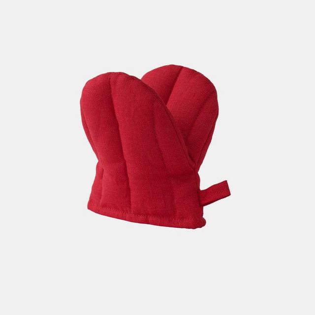Oven Mitten: Coquelicot