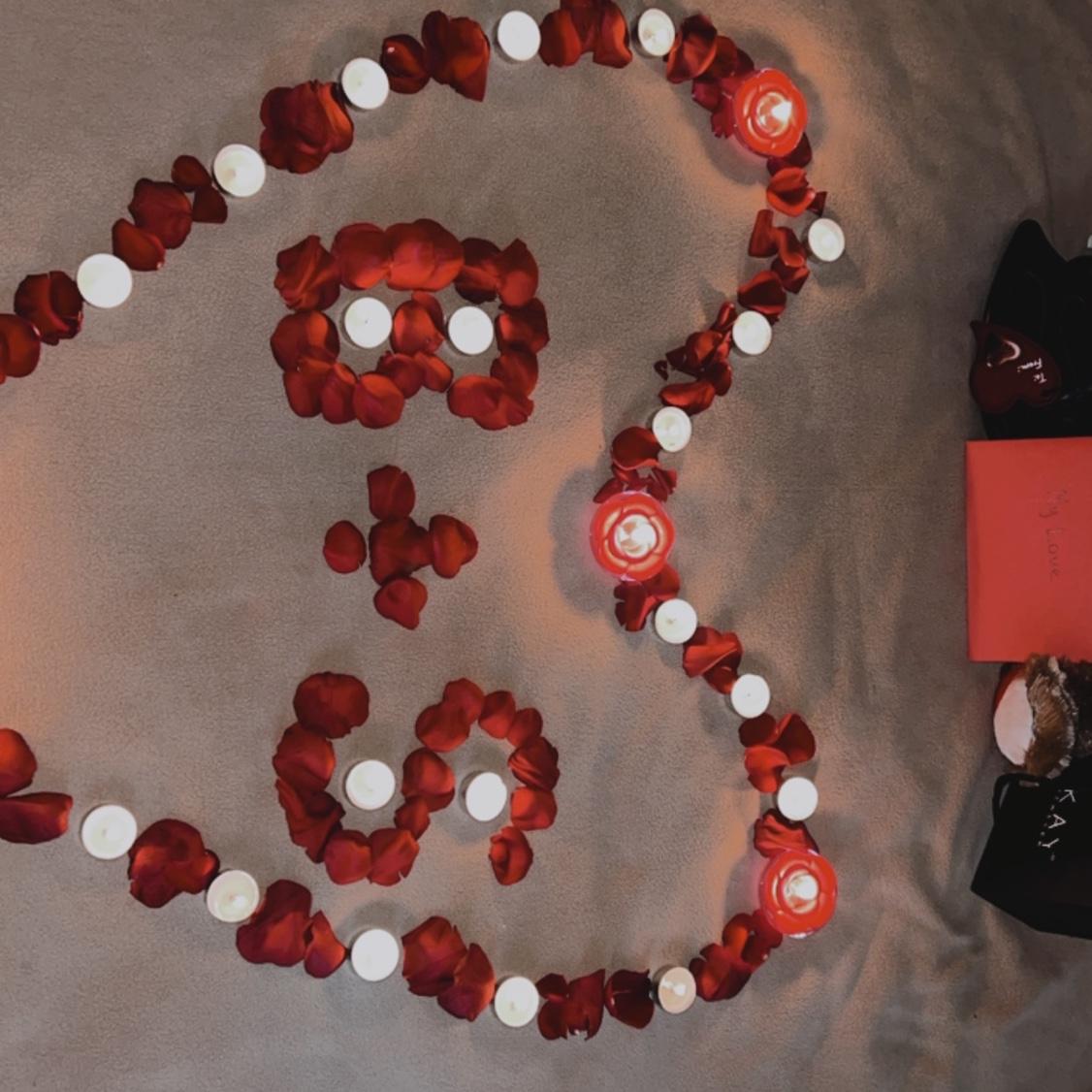 Blake going all out for Valentine’s Day - somehow he makes each year better than the last.
