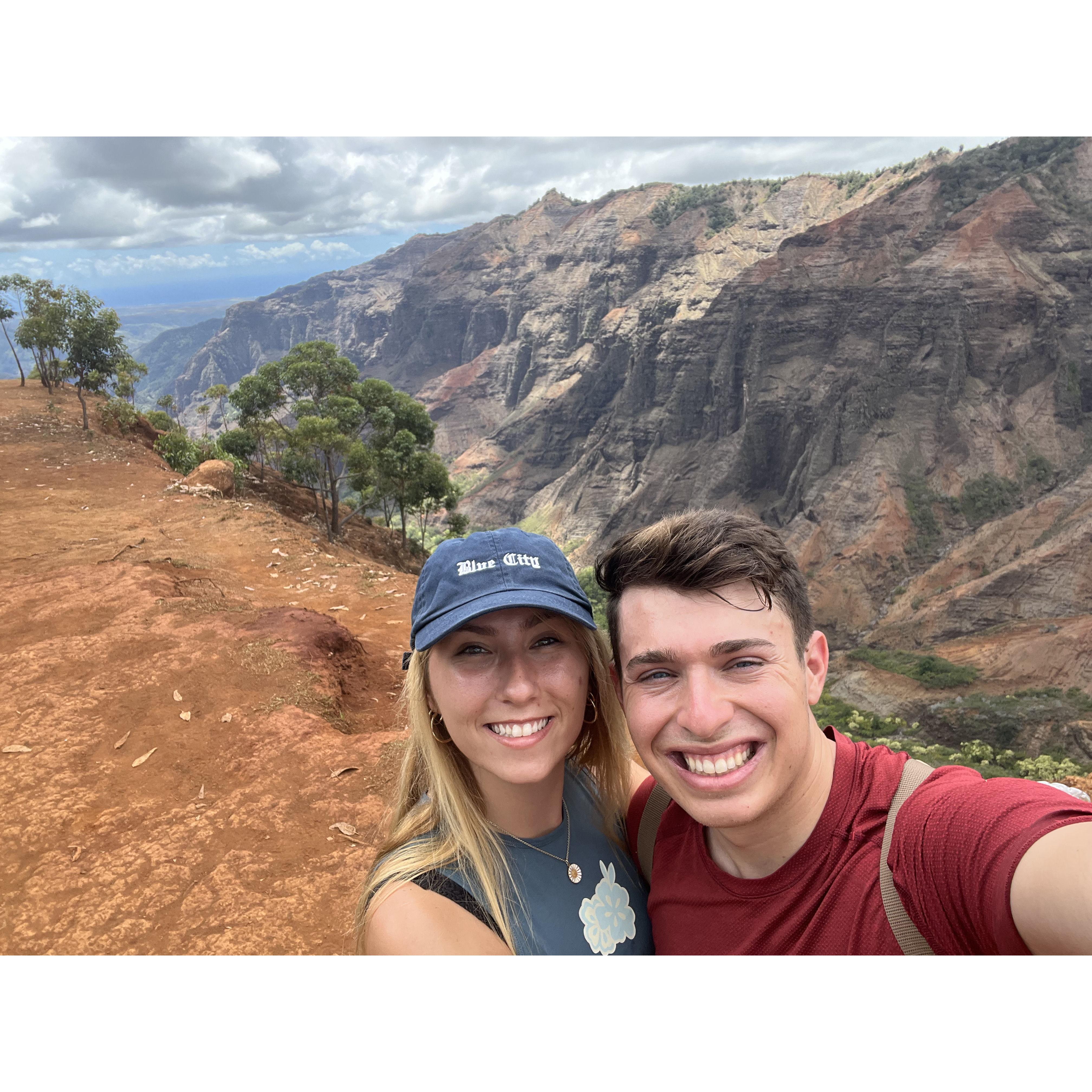 Hiking in Kauai in August 2022!