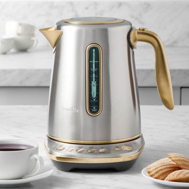 Breville Smart Kettle™ Luxe, Stainless Steel & Brass
