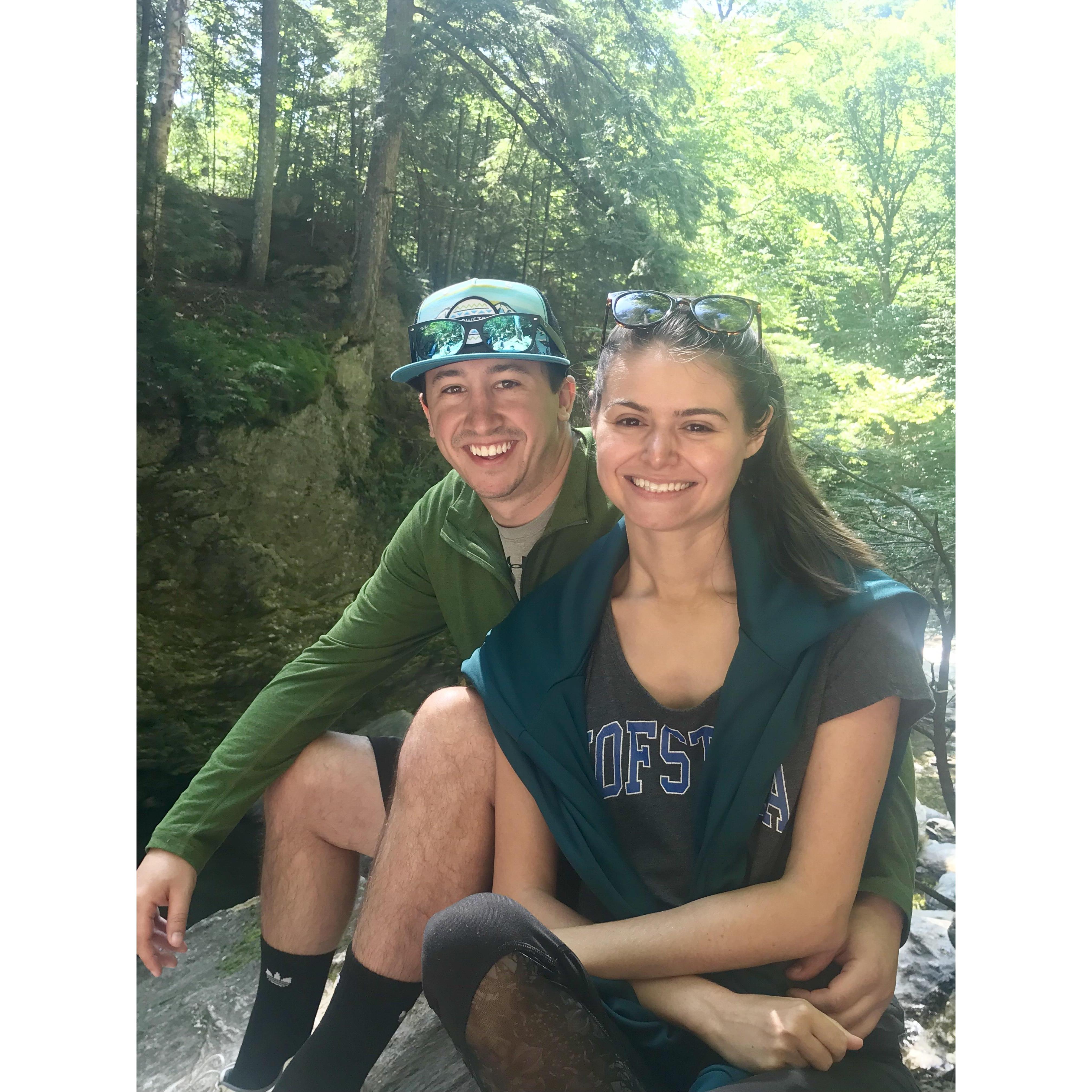 Hiking in Vermont