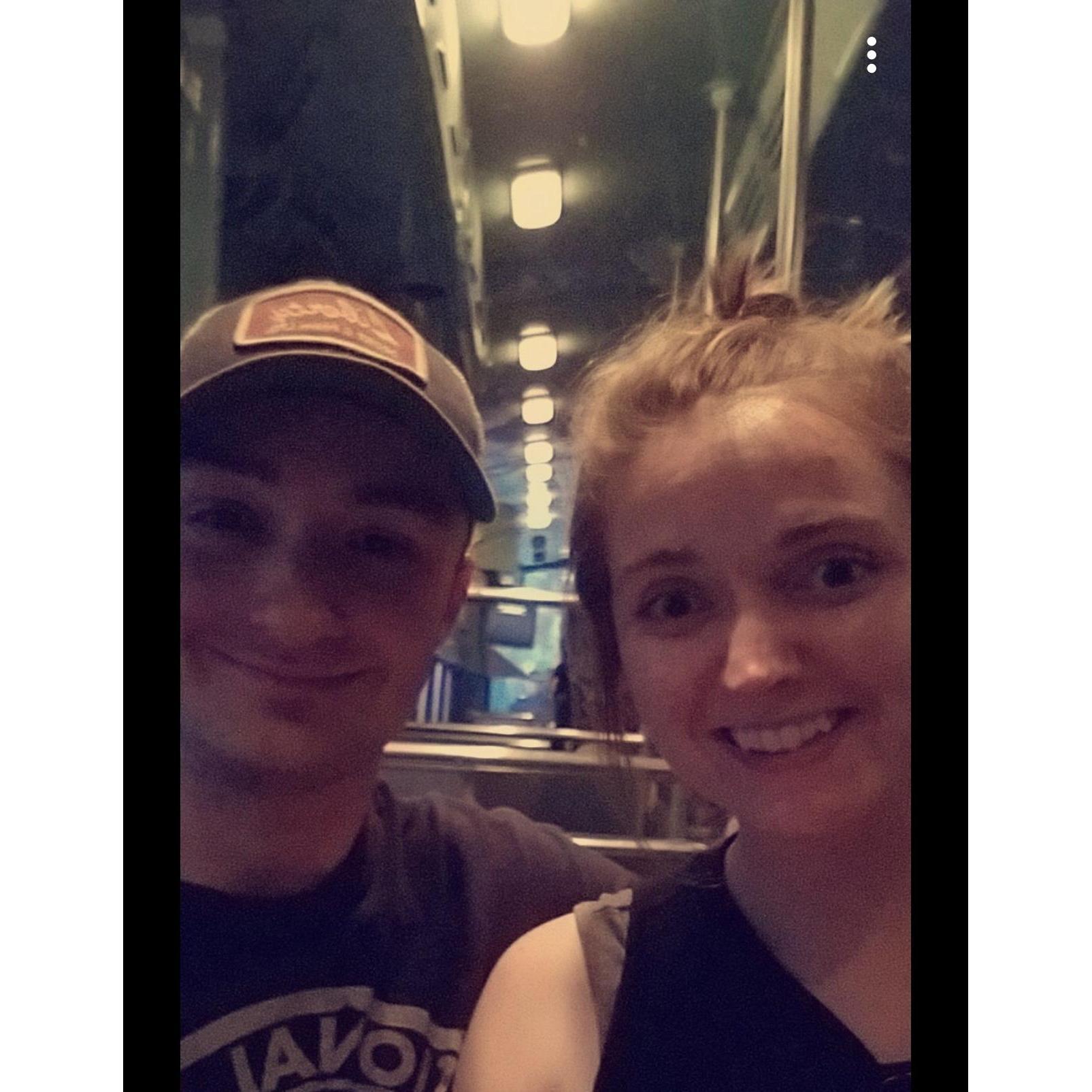 We were in the Smithsonian Museum in May 2018.