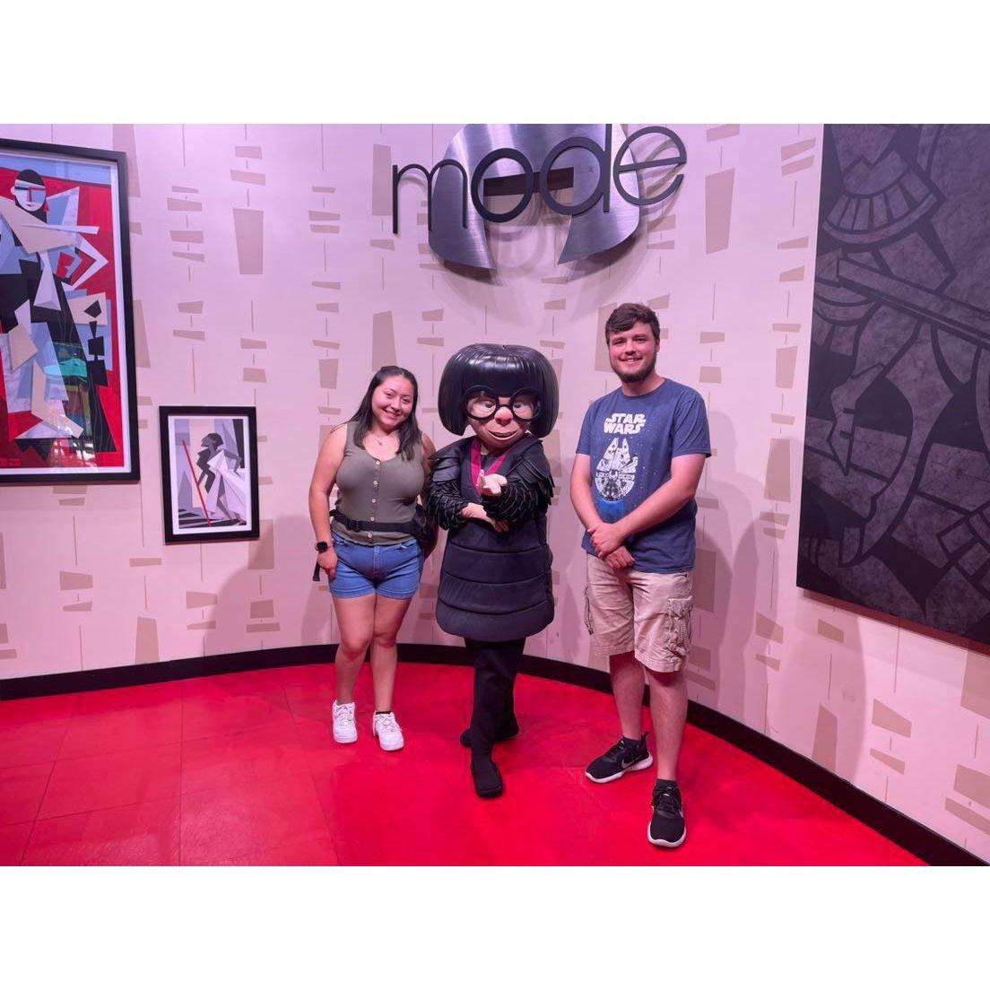 Disney July 2023. We actually did not know what we were standing in line for, so this was unexpected.