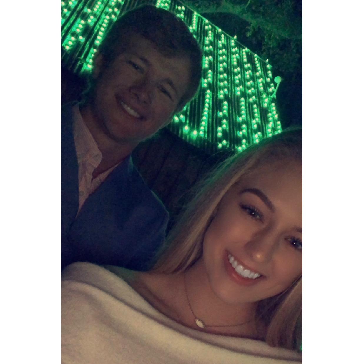 Moments Before He Popped the Question