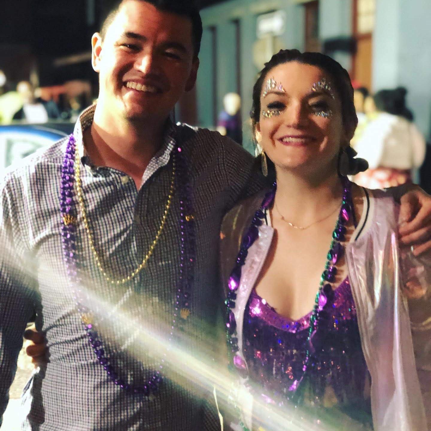 Mardi Gras right before the world shut down - March 2020.