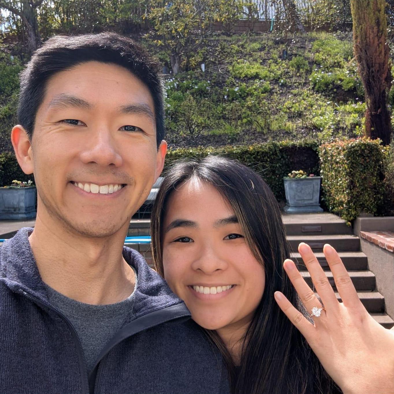 March 2025- Allen proposes to Maggie in their new home!