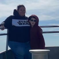 whale watching with Dom