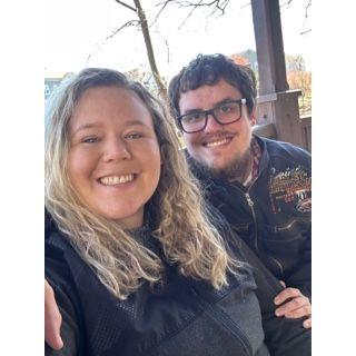 A selfie in the spot we had our first kiss.