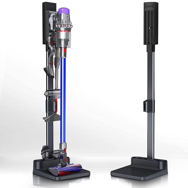 Vacuum Stand for Dyson, Stand-Storage-Holder-Station-Docking, Compatible with Dyson V6 V7 V8 V10 V11 V15 SV18 SV21 Cordless Vacuum Cleaners, with 6-8 Accessories Storage Space